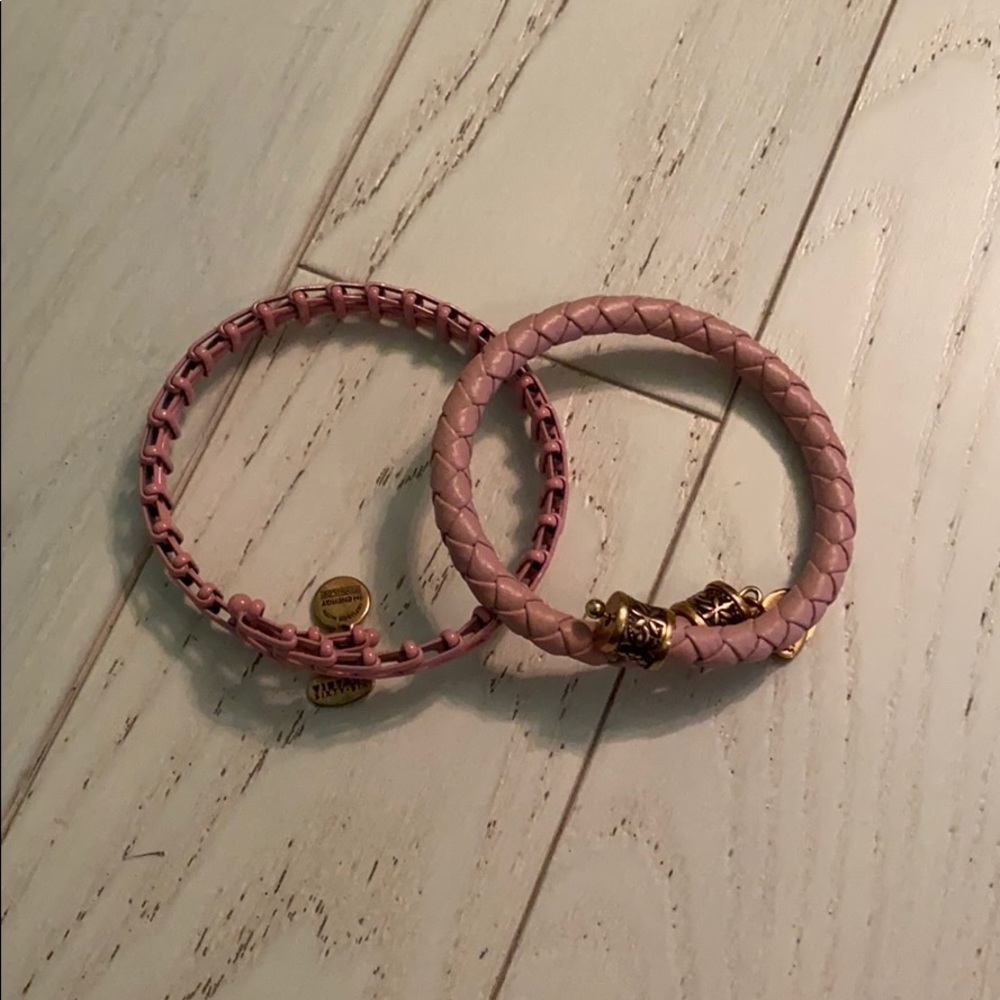 Pink set of Alex and Ani